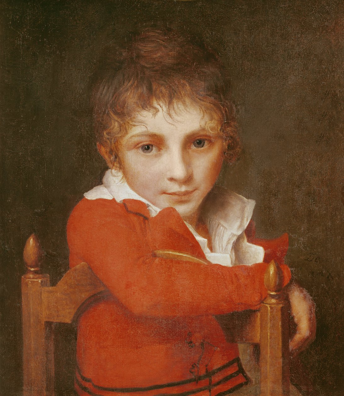 Egy fiatal fiú portréja alkotó: Jacques Louis David