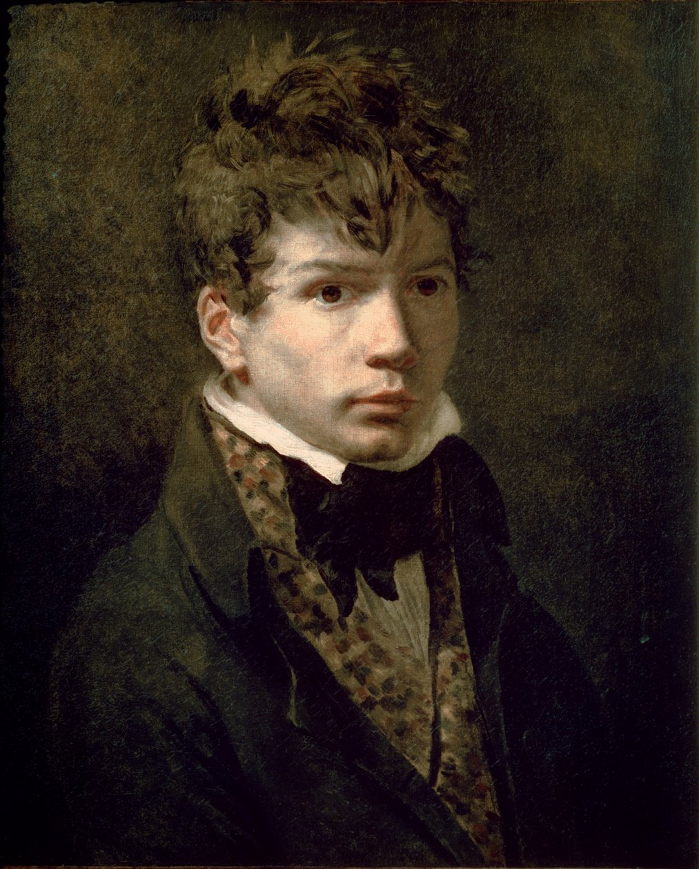 Az ifjú Ingres portréja (1780-1867) 1790-es évek alkotó: Jacques Louis David