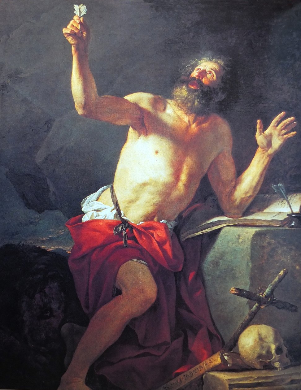 Saint-Jerome alkotó: Jacques Louis David
