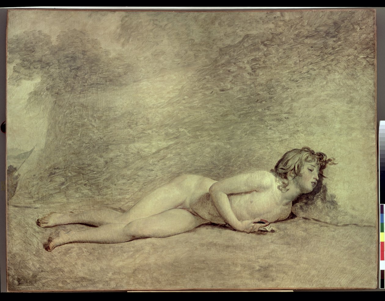 Joseph Barra halála alkotó: Jacques Louis David