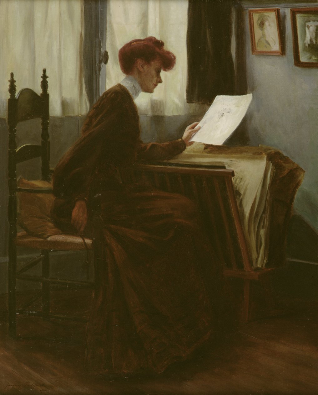 A rajzok szerelmese, 1904 alkotó: Jacques Palyart