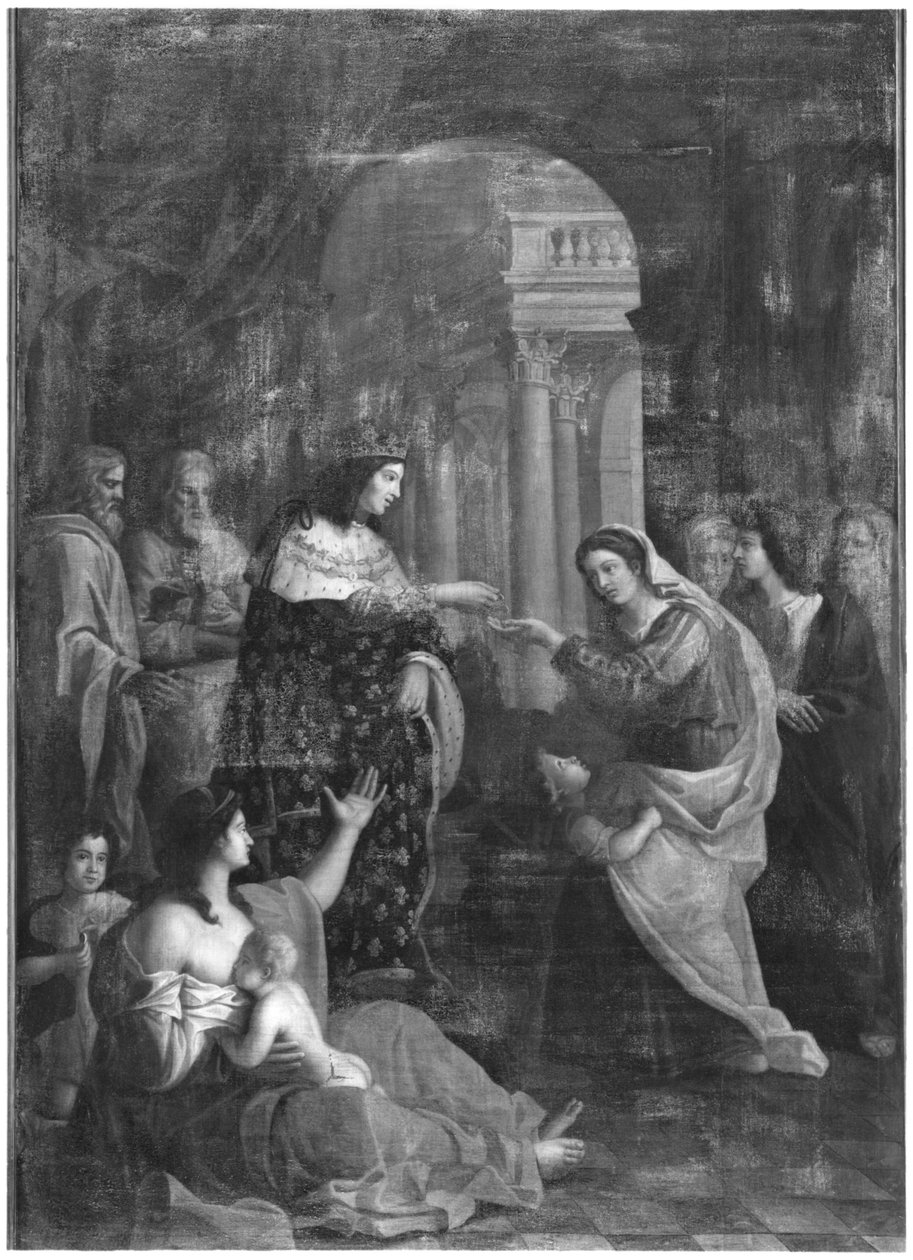 Szent Lajos (1214-70) alamizsnát oszt alkotó: Jacques Stella