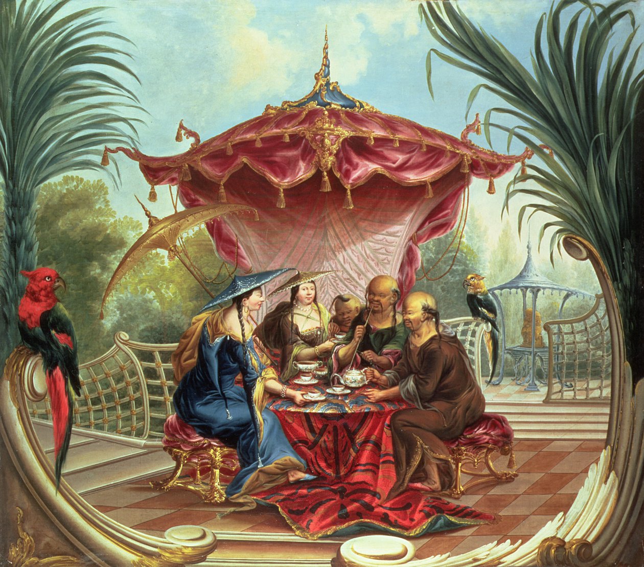 Kínai tea alkotó: Jacques Vigoureux Duplessis