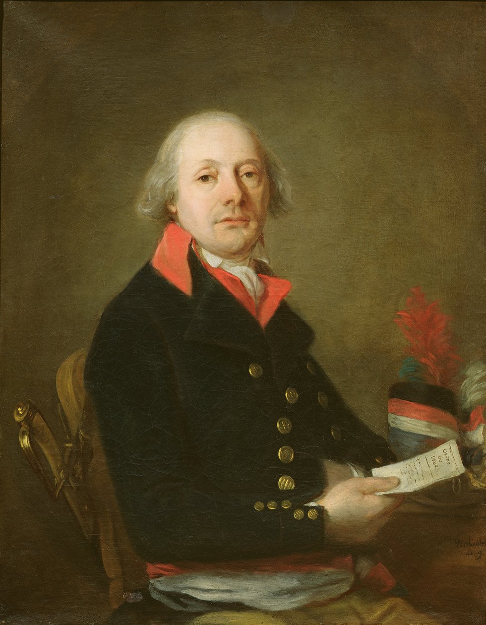 Biztos a IX. évi háborúk idején, 1801. alkotó: Jacques Wilbaut