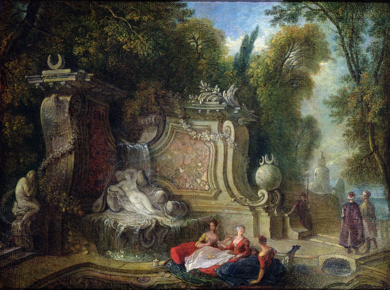 Keleti kert alkotó: Jacques de Lajoüe