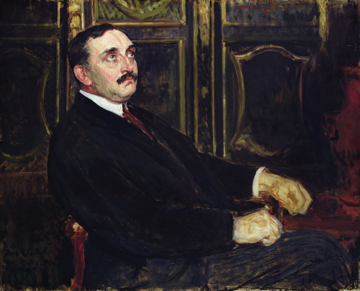Paul Claudel (1868-1955) 1919 alkotó: Jacques Emile Blanche