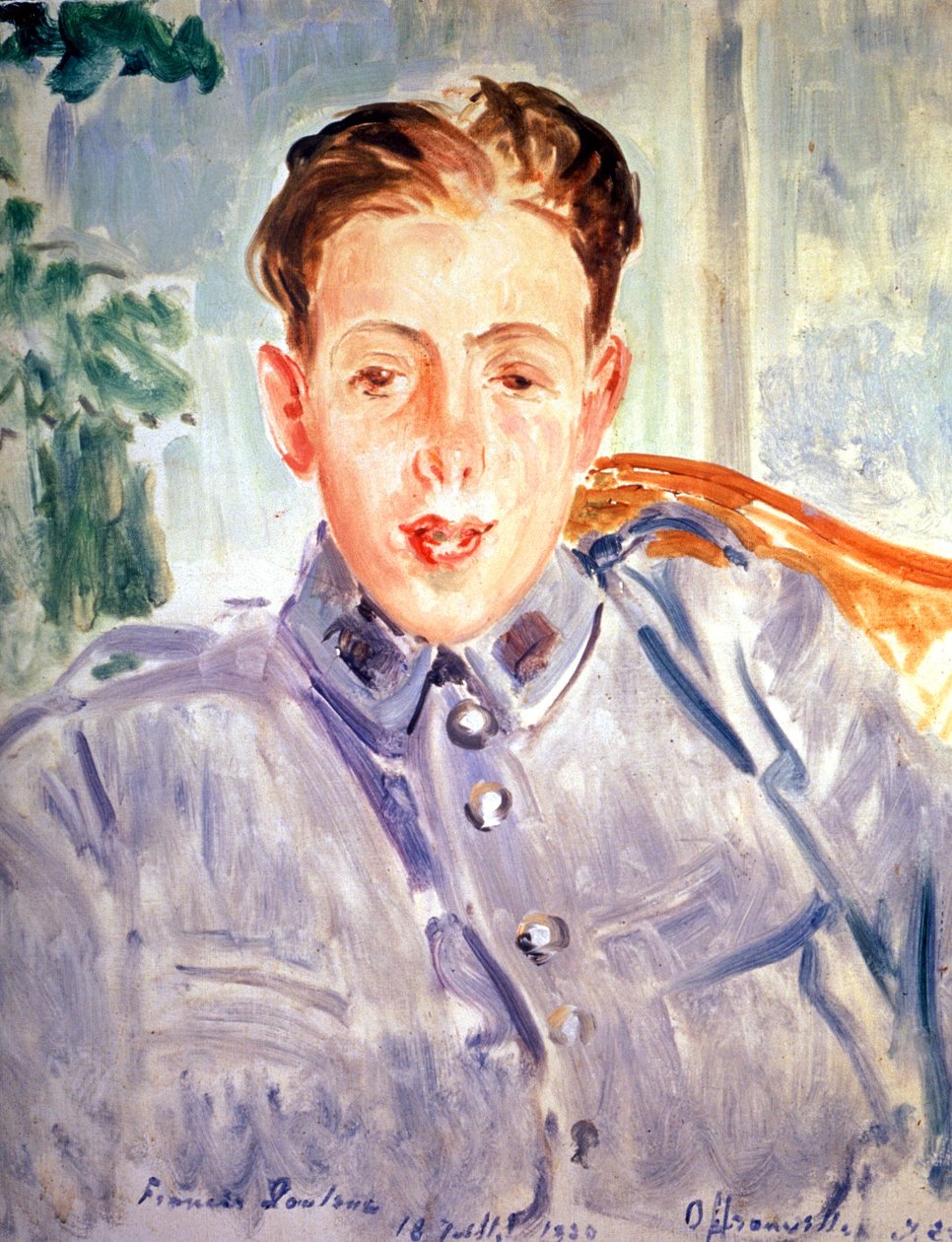 Francis Poulenc mint katona alkotó: Jacques Emile Blanche