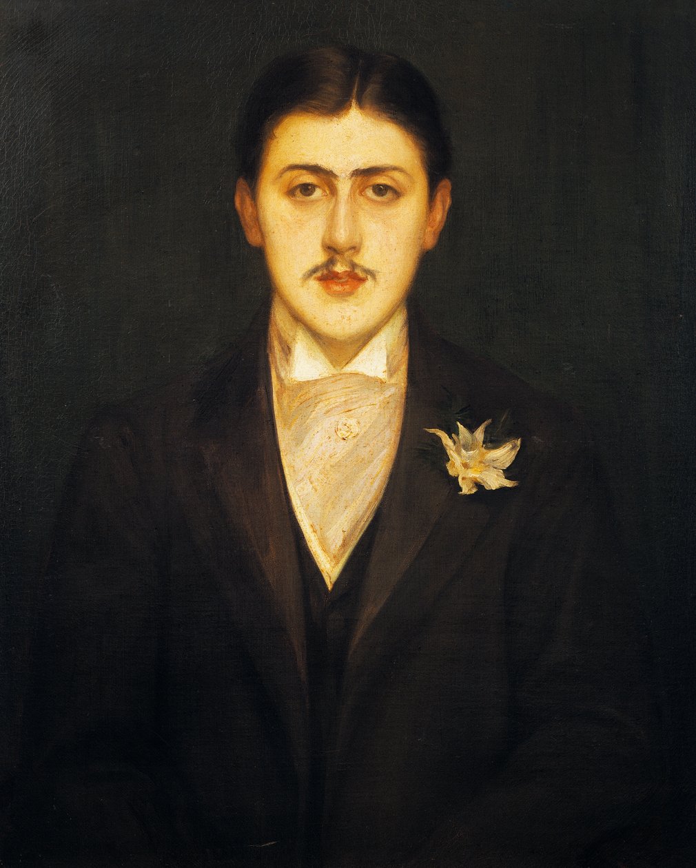 Marcel Proust portréja (Párizs alkotó: Jacques Emile Blanche