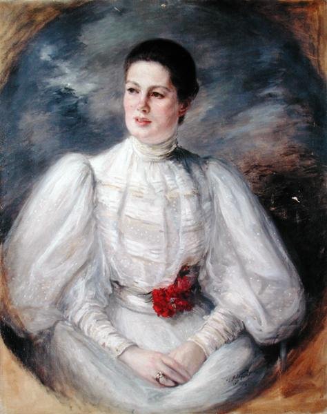 Női portré alkotó: Jacques Emile Blanche
