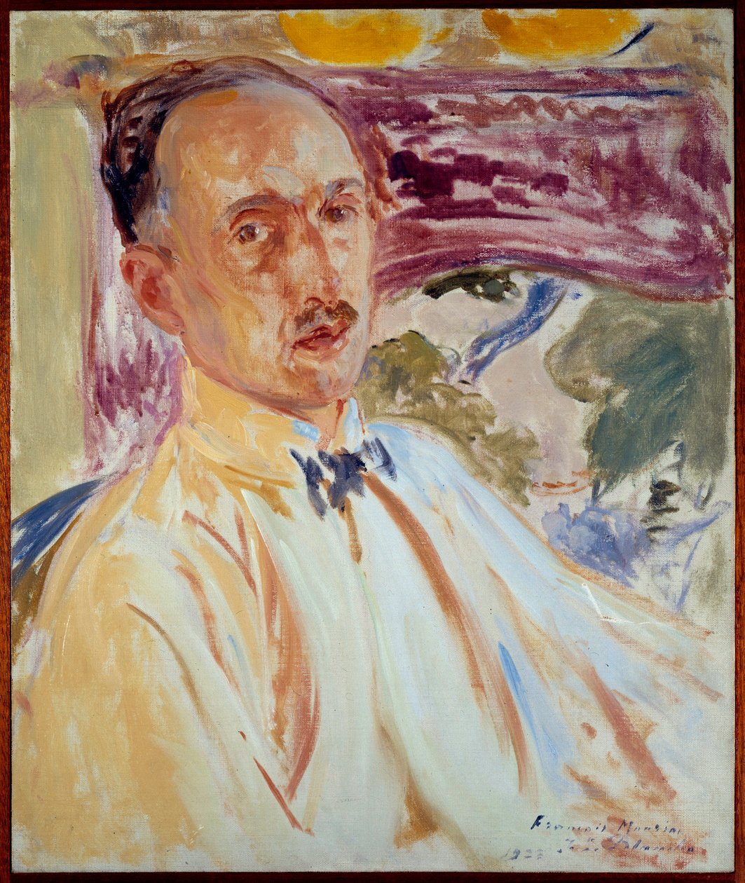 Tanulmány Francois Mauriac (1885-1970) francia író portréjához. Jacques Emile (Jacques-Emile) Blanche (1861-1942) festménye alkotó: Jacques Emile Blanche