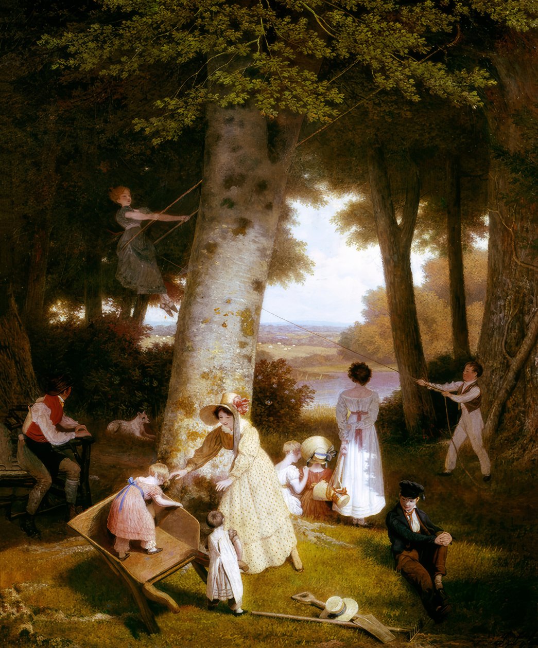 A játszótér alkotó: Jacques-Laurent Agasse