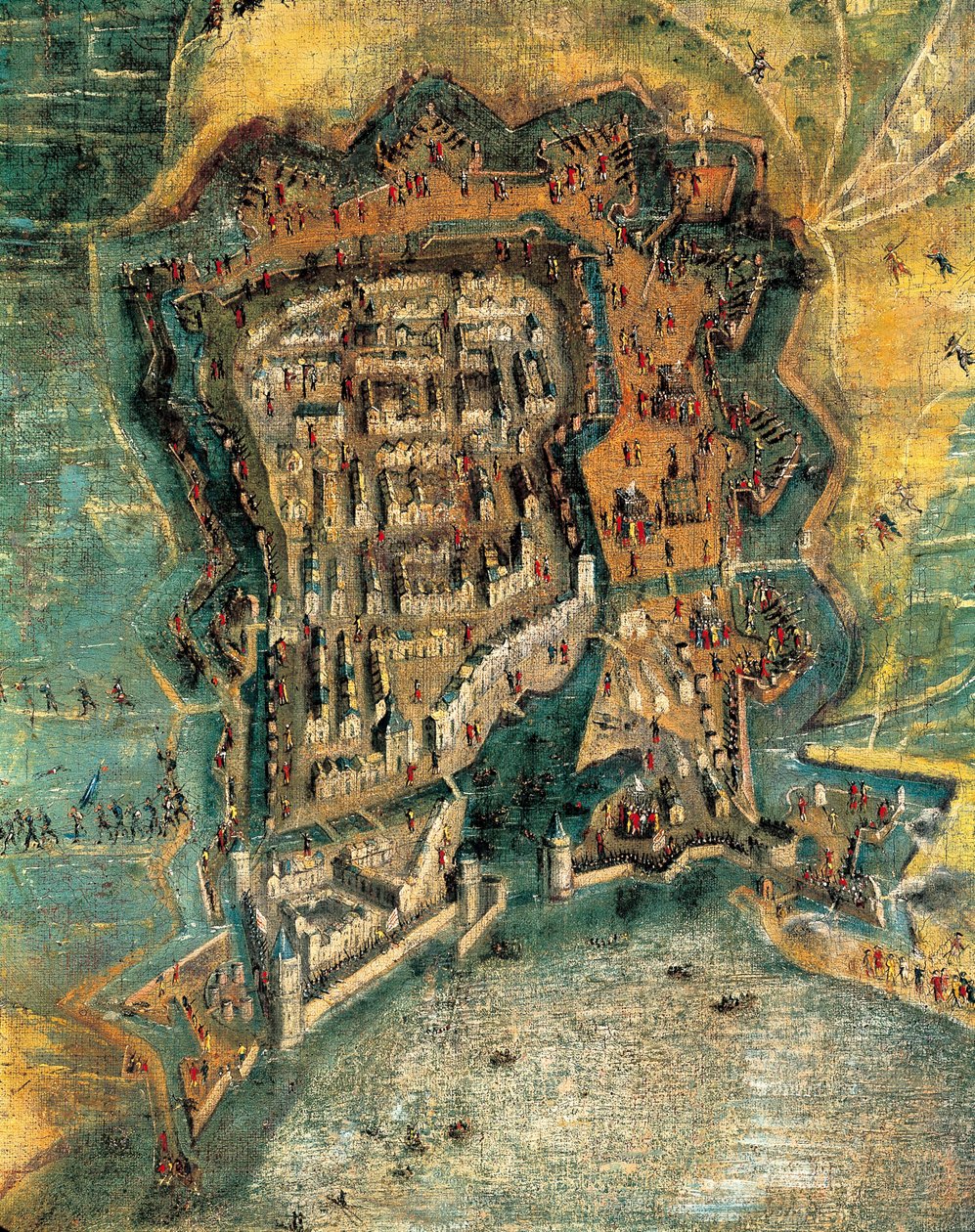 La Rochelle győzelmei alkotó: Jacques (after) Callot