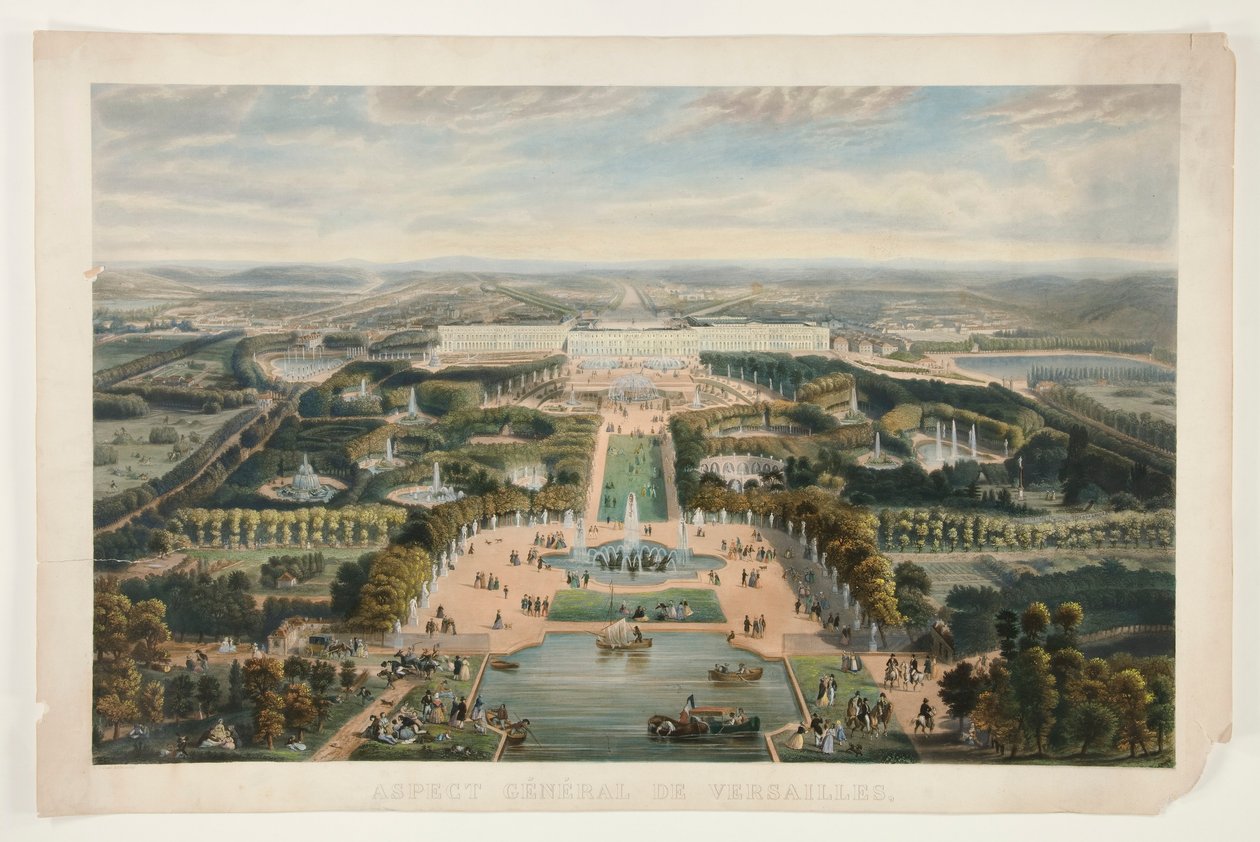 Versailles általános vonatkozása alkotó: Jacques Alphonse Testard