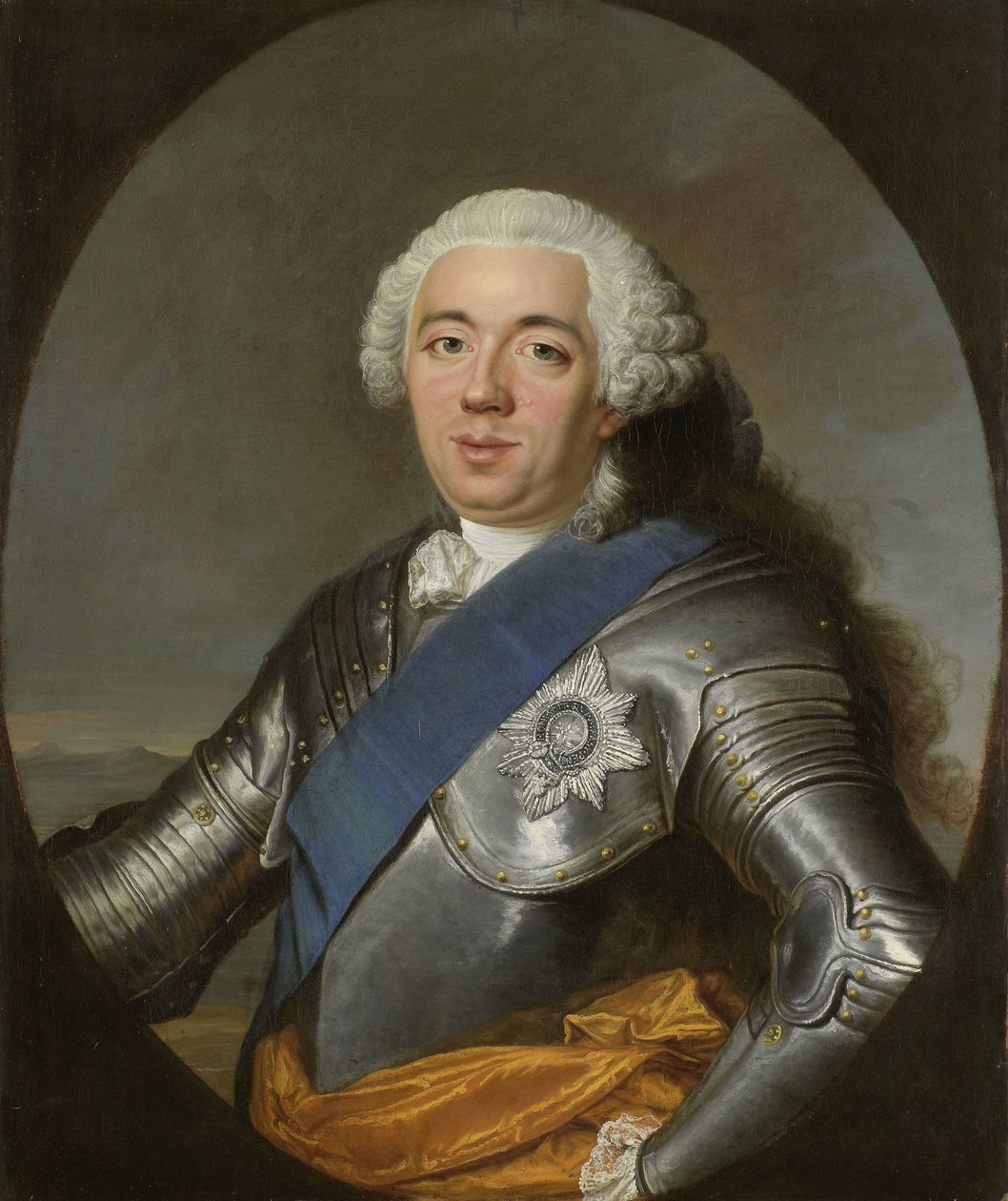 IV. Willem (1711-1751), Orange-Nassau hercege alkotó: Jacques André Joseph Aved