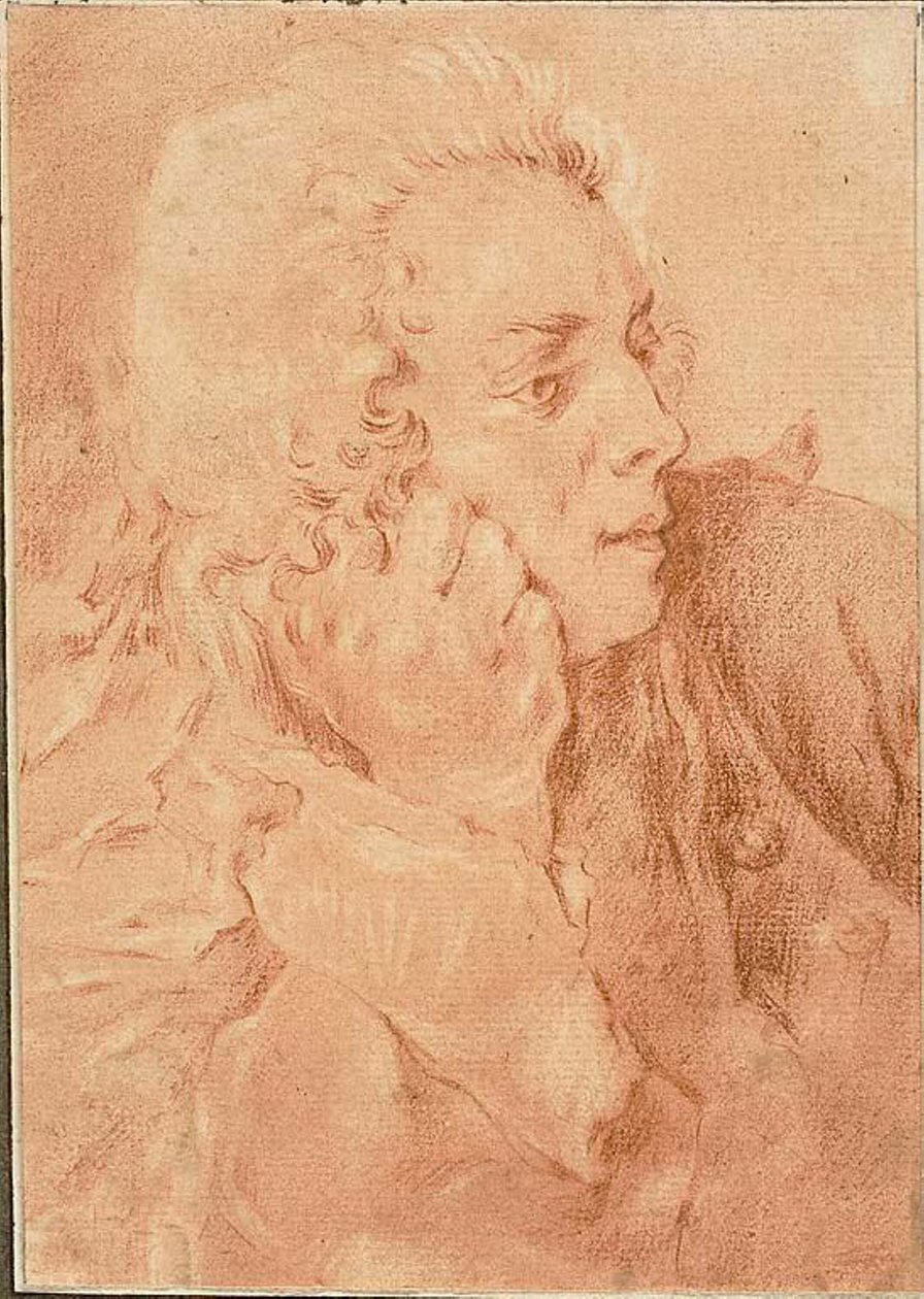 François Boucher félalakos portréja alkotó: Jacques André Portail