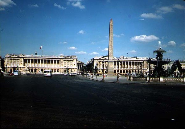 Place de la Concorde, 1755-75 alkotó: Jacques Ange Gabriel