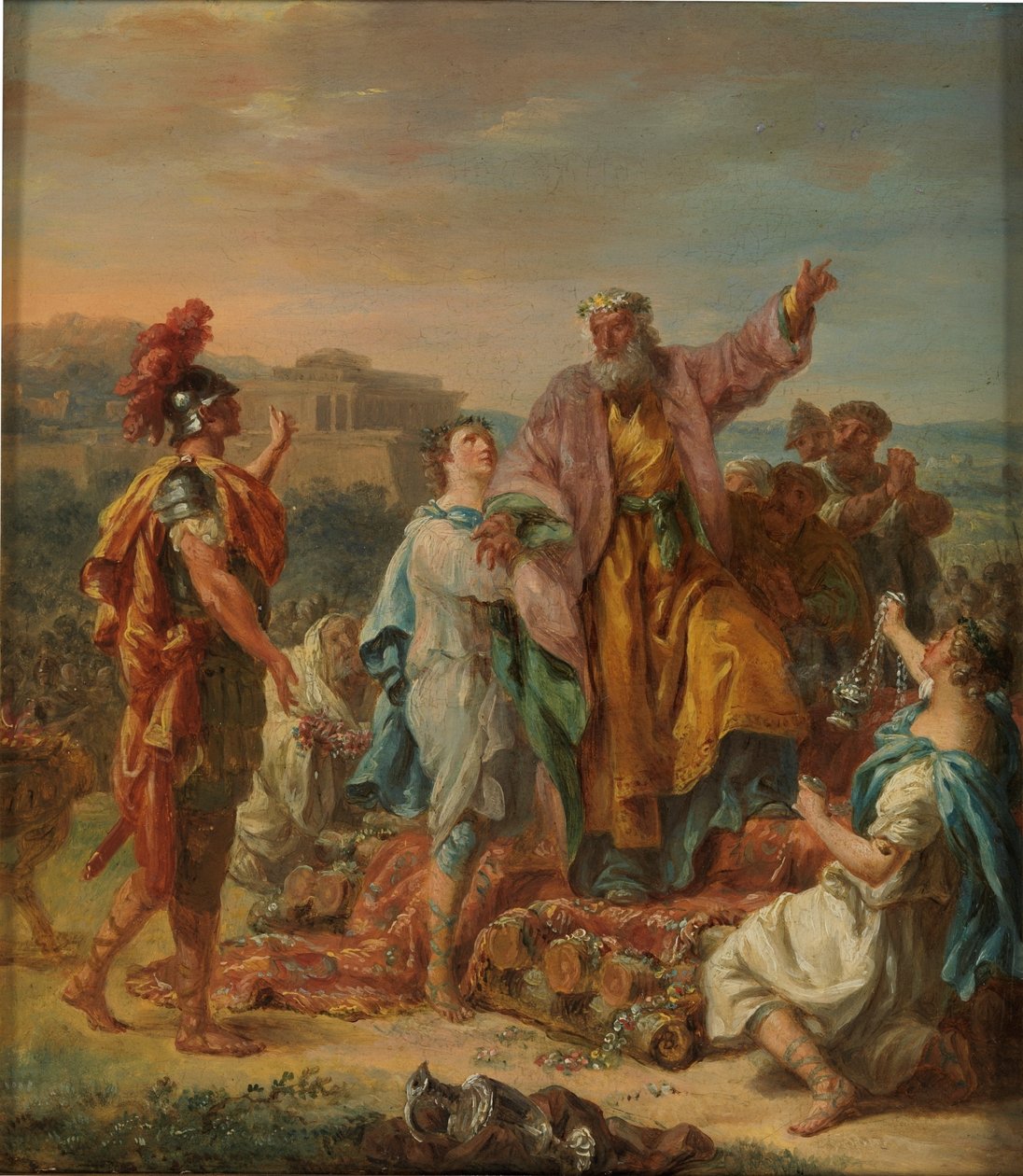 Calanus halála alkotó: Jacques Antoine Beaufort