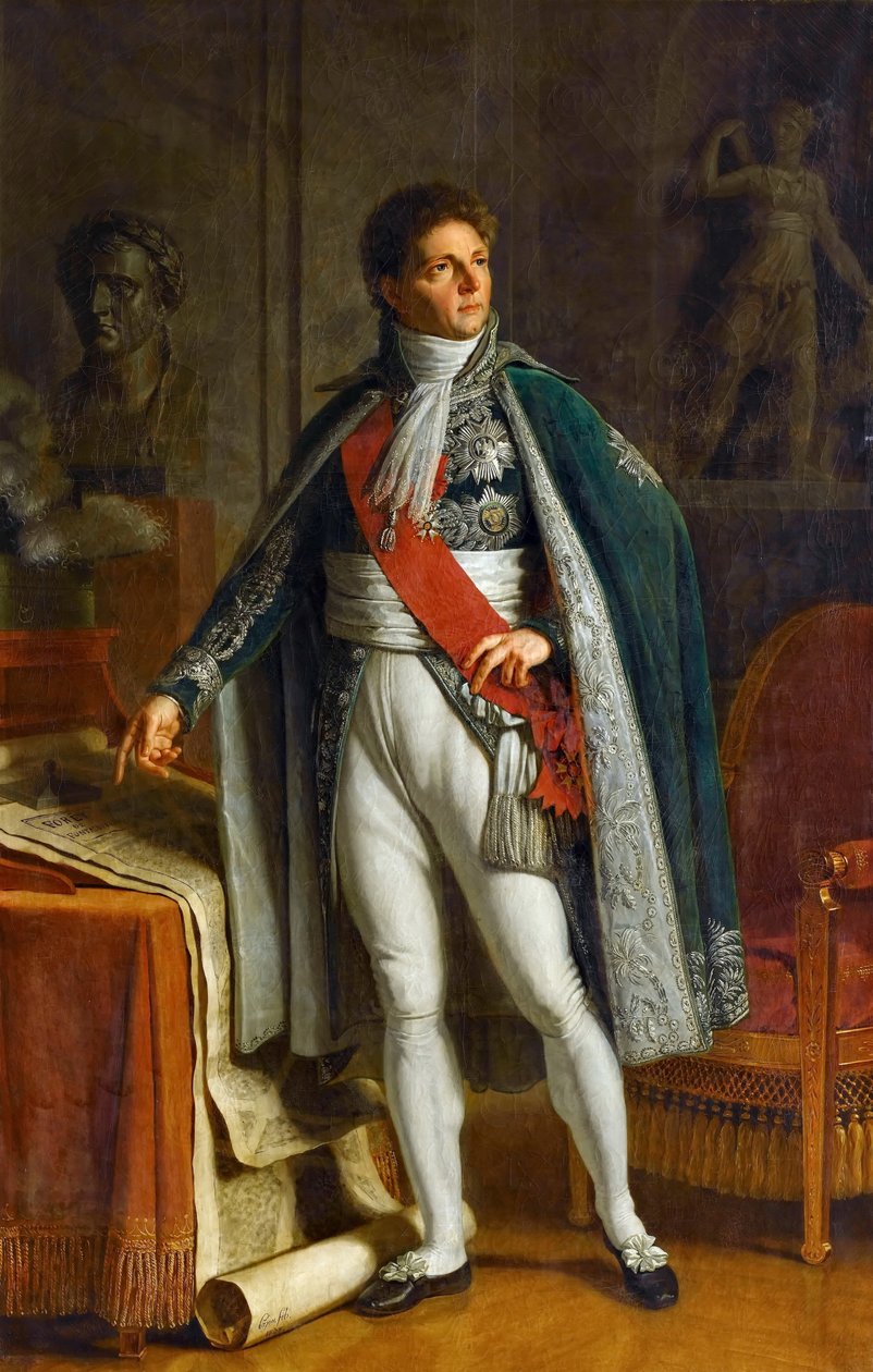 Louis Alexandre Berthier, Wagram hercege, Valangin hercege, Neuchâtel hercege 1753-1815, Marsha alkotó: Jacques Augustin Catherine Pajou