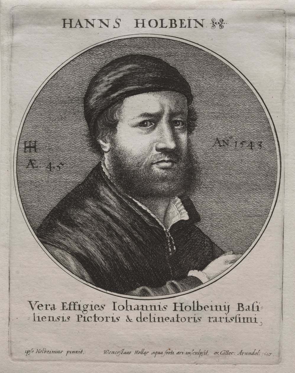 Hans Holbein portréja alkotó: Jacques Bellange