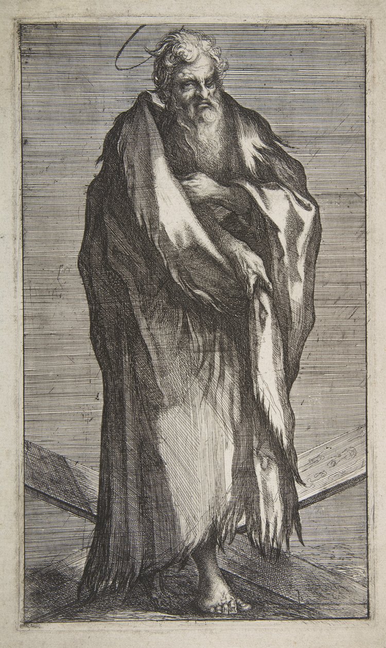 Szent András, 1595-1616. alkotó: Jacques Bellange