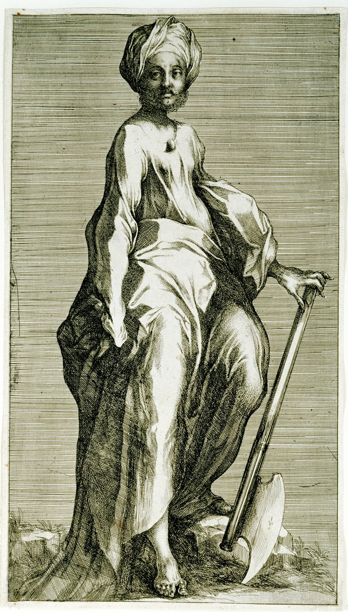 Szent Mátyás, 1600-1616 körül (rézkarc és metszet) alkotó: Jacques Bellange