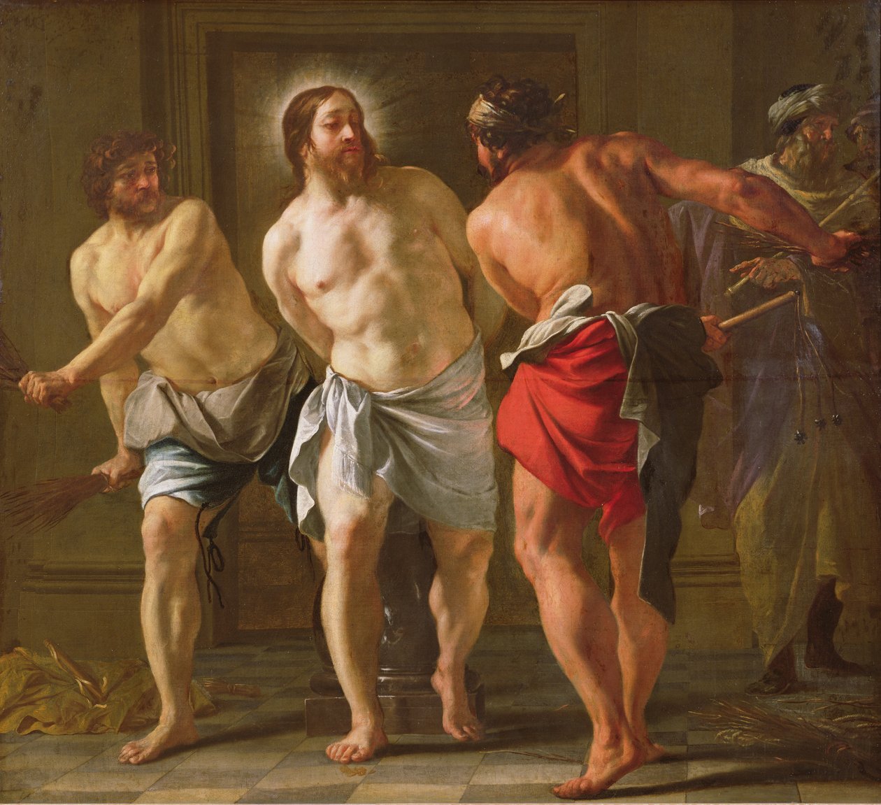 Krisztus korbácsolása, 1630 alkotó: Jacques Blanchard