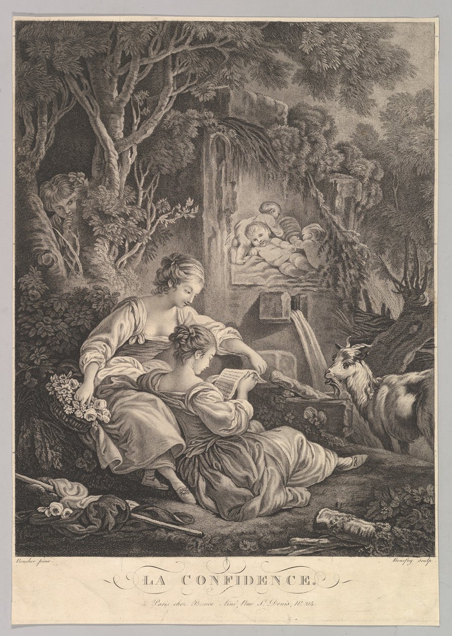 A titok, kb. 1804-31. alkotó: Jacques Bonnefoy