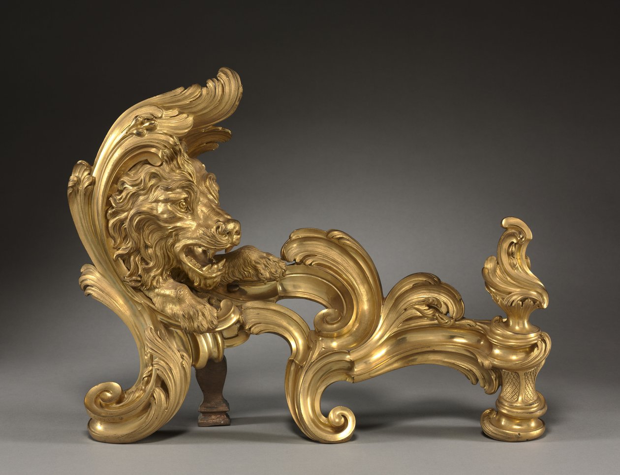 Andiron pár alkotó: Jacques Caffieri