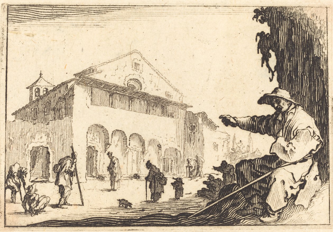Almshouse alkotó: Jacques Callot