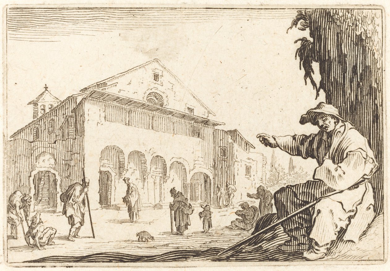 Almshouse alkotó: Jacques Callot