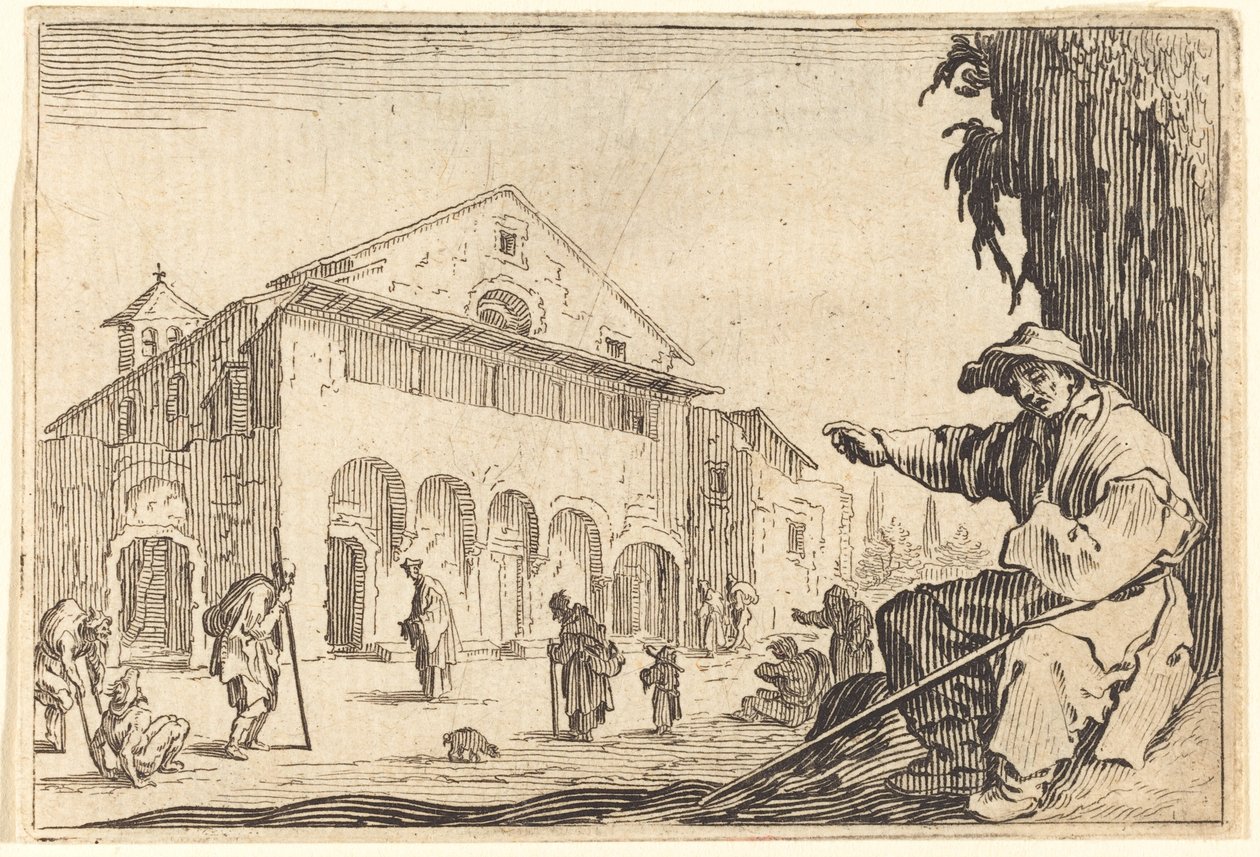 Almshouse alkotó: Jacques Callot