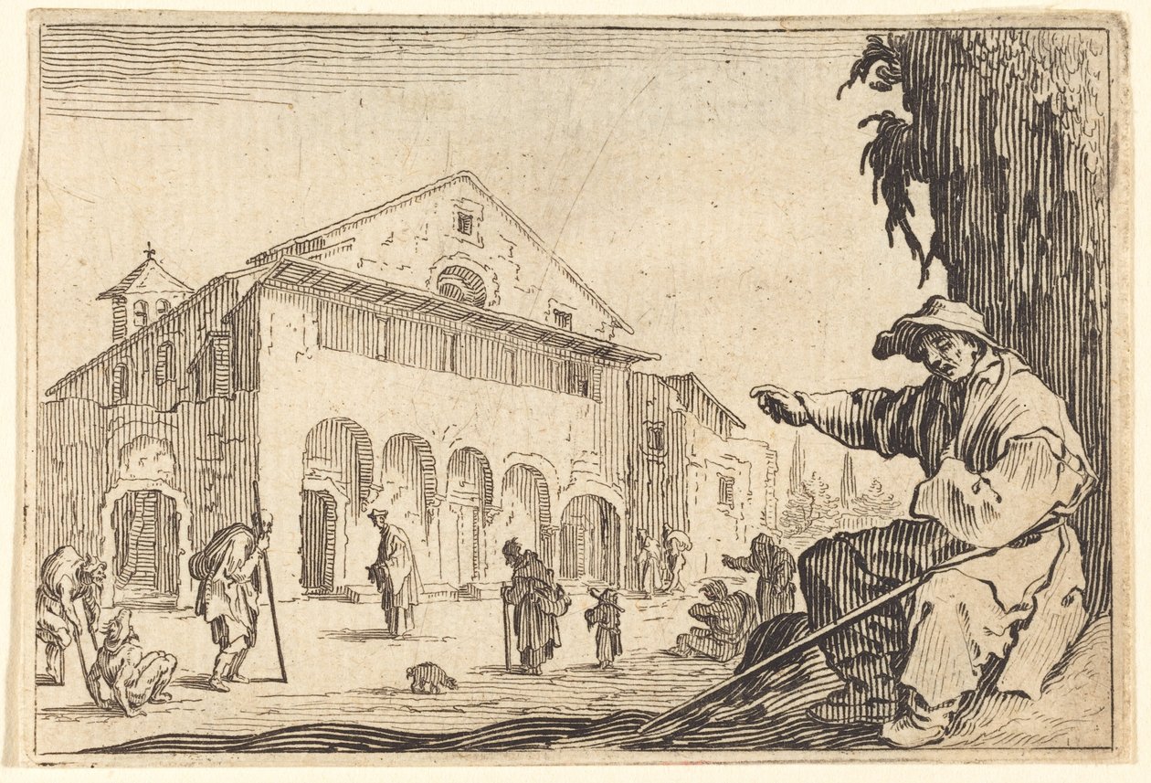 Szegényház alkotó: Jacques Callot