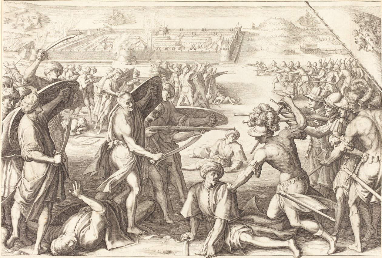 Roham a csont külső erődjei ellen alkotó: Jacques Callot