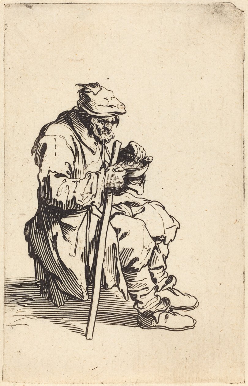 Evő koldus alkotó: Jacques Callot