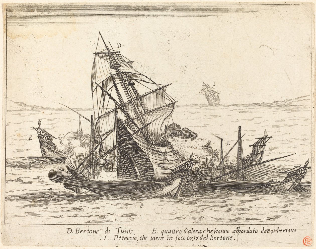Felszállás a Bertone-ra alkotó: Jacques Callot