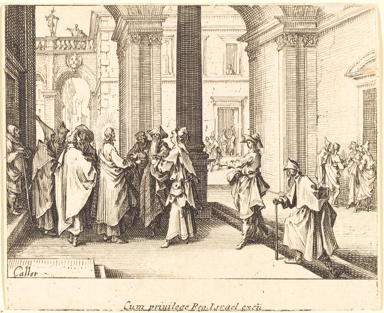 Caesar érme alkotó: Jacques Callot