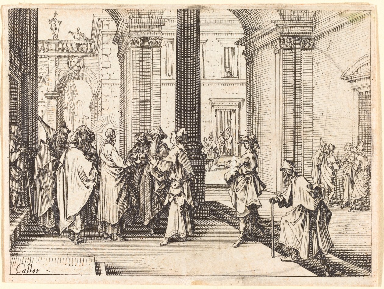Caesar érme alkotó: Jacques Callot