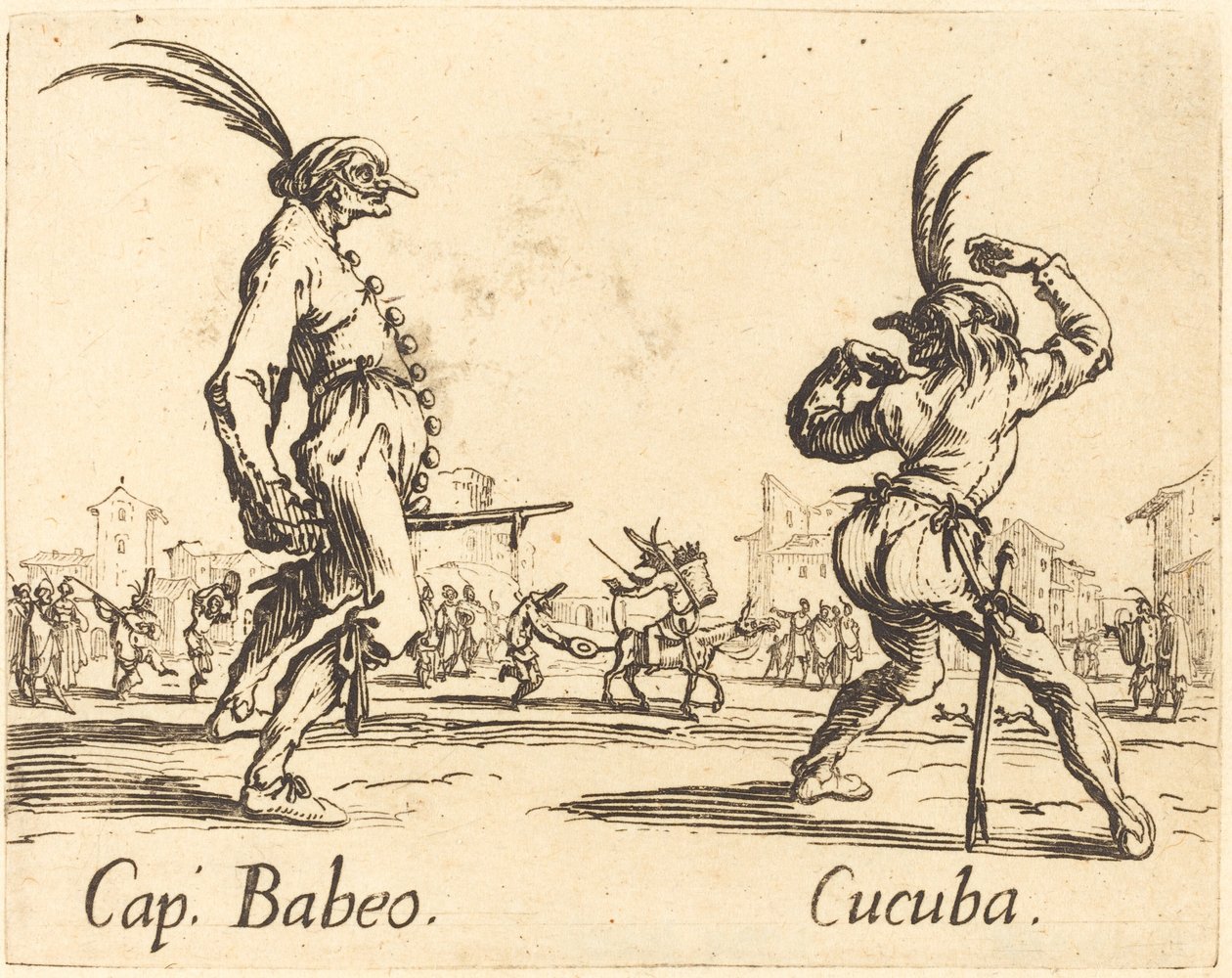 Fejezet Babeo és Cucuba alkotó: Jacques Callot
