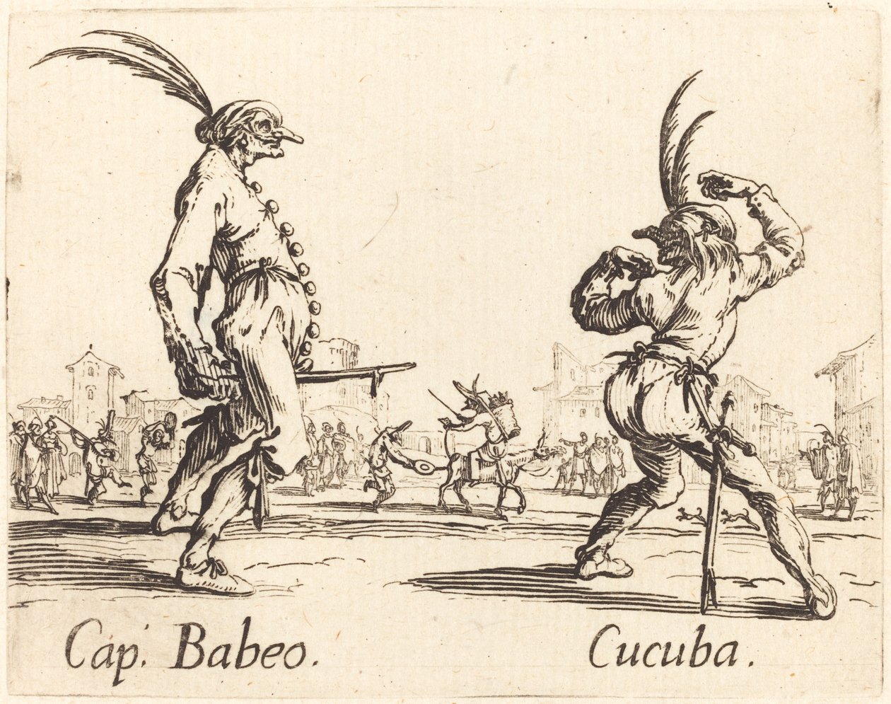 Fejezet Babeo és Cucuba alkotó: Jacques Callot