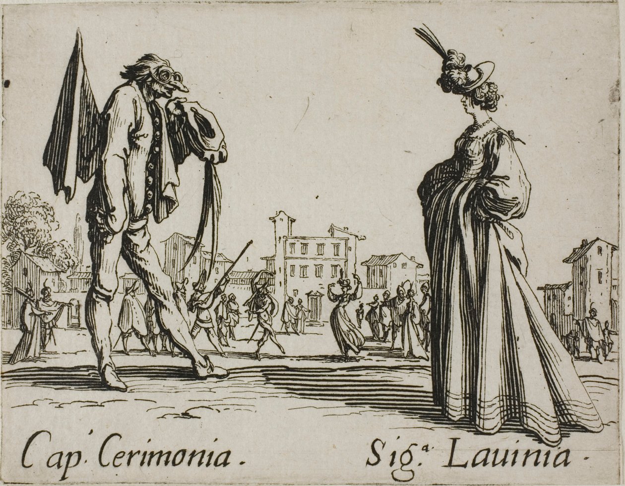 Szertartáskapitány - Lady Lavinia, 3. lemez a Balli di Sfessania-ból alkotó: Jacques Callot