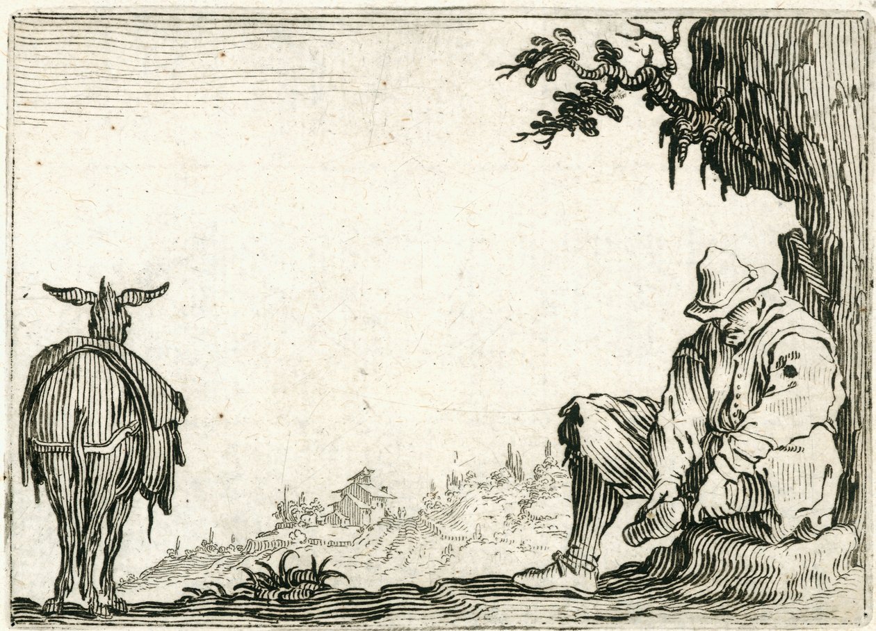 Különböző figurák capricciói alkotó: Jacques Callot