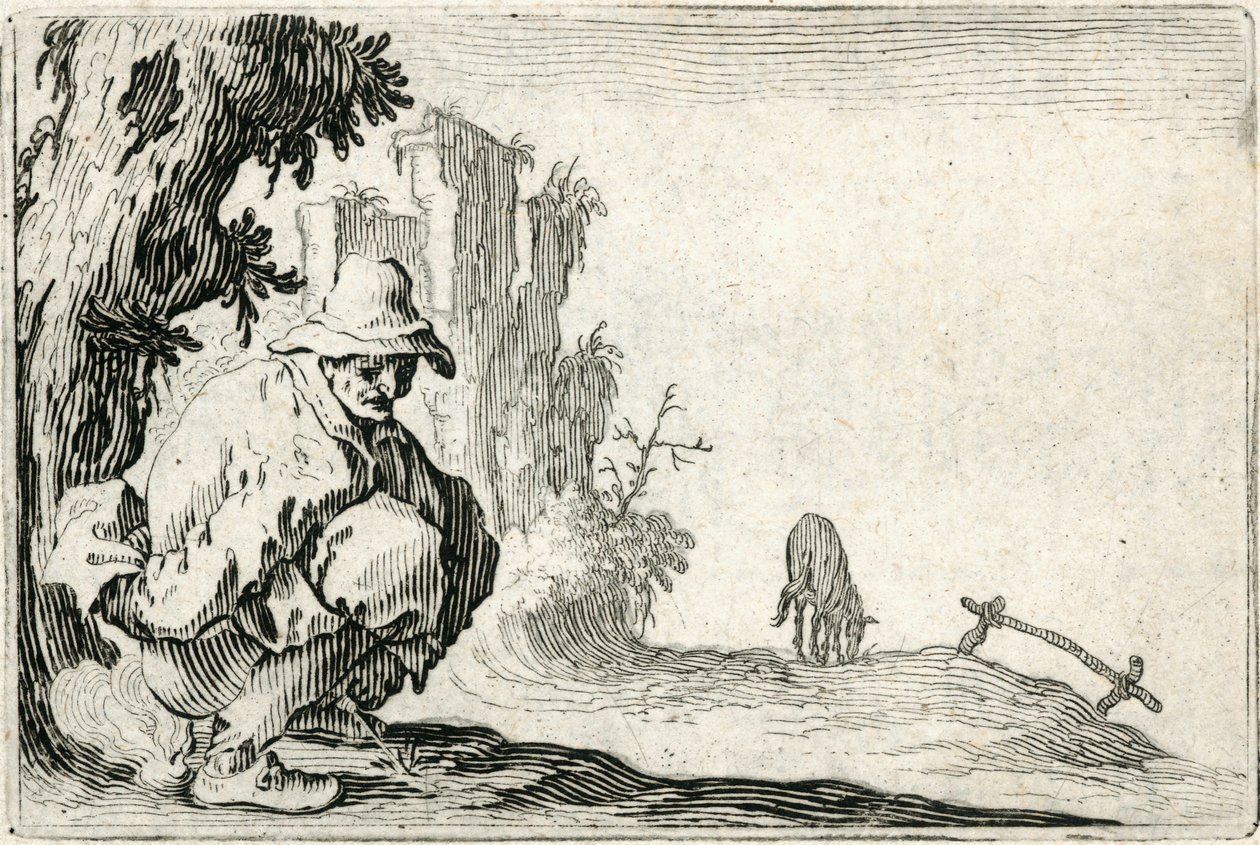 Különböző figurák capricciói alkotó: Jacques Callot