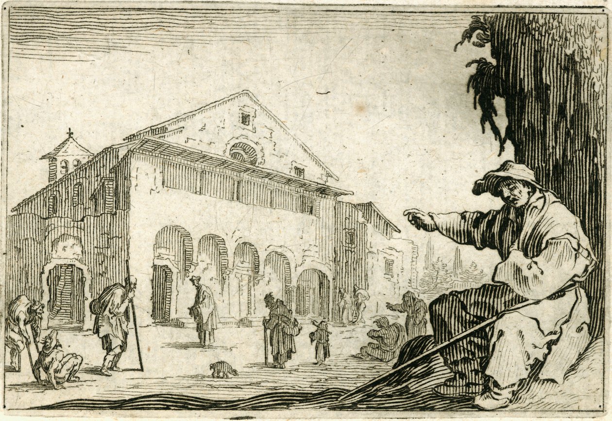 Különböző figurák capricciói alkotó: Jacques Callot