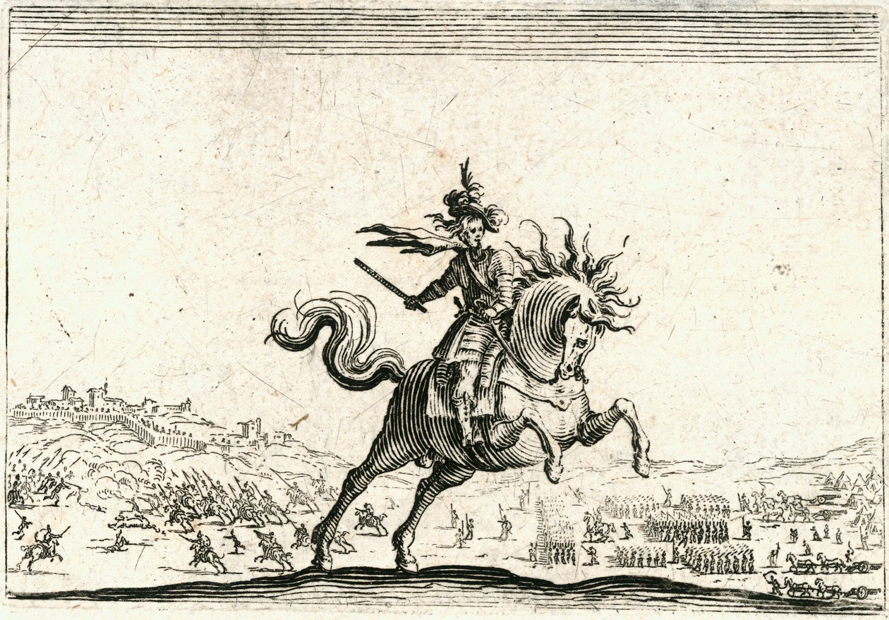 Különböző figurák capricciói alkotó: Jacques Callot