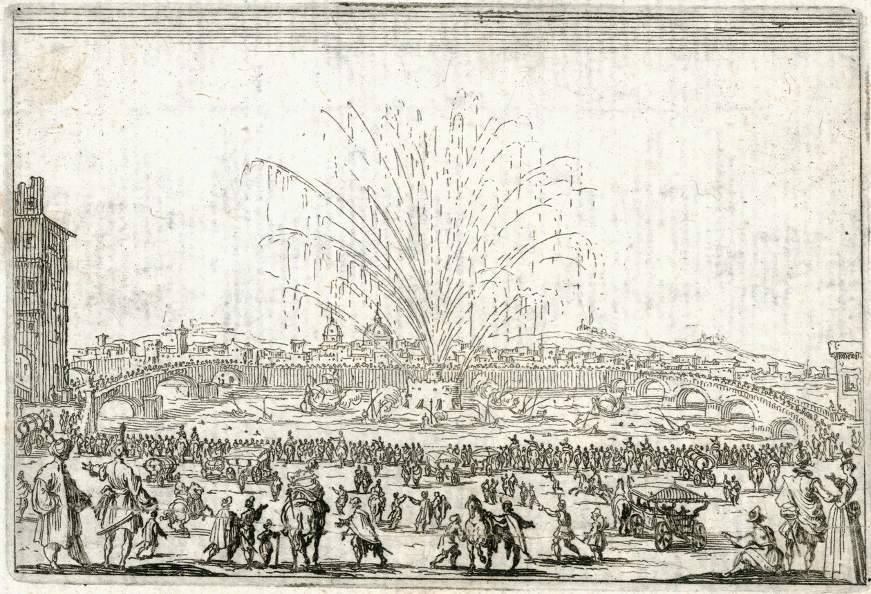 Különböző figurák capricciói alkotó: Jacques Callot