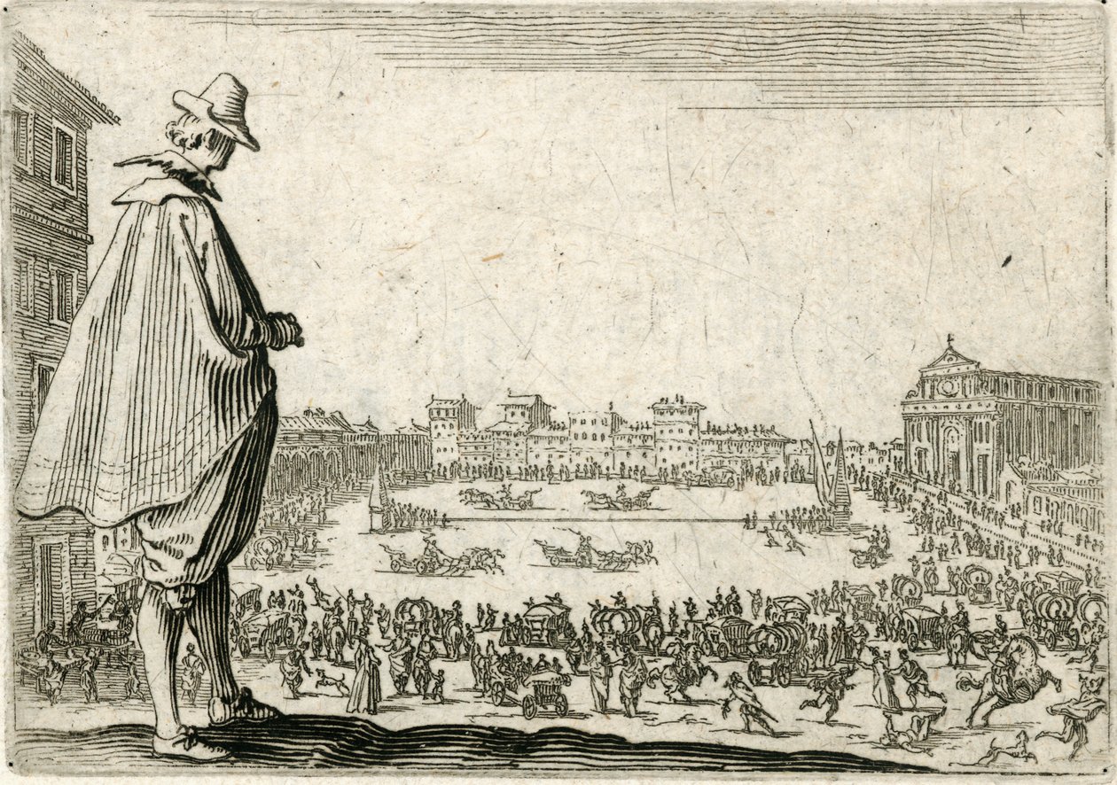 Különböző figurák capricciói alkotó: Jacques Callot