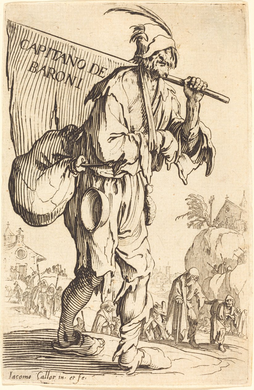 A bárók kapitánya alkotó: Jacques Callot