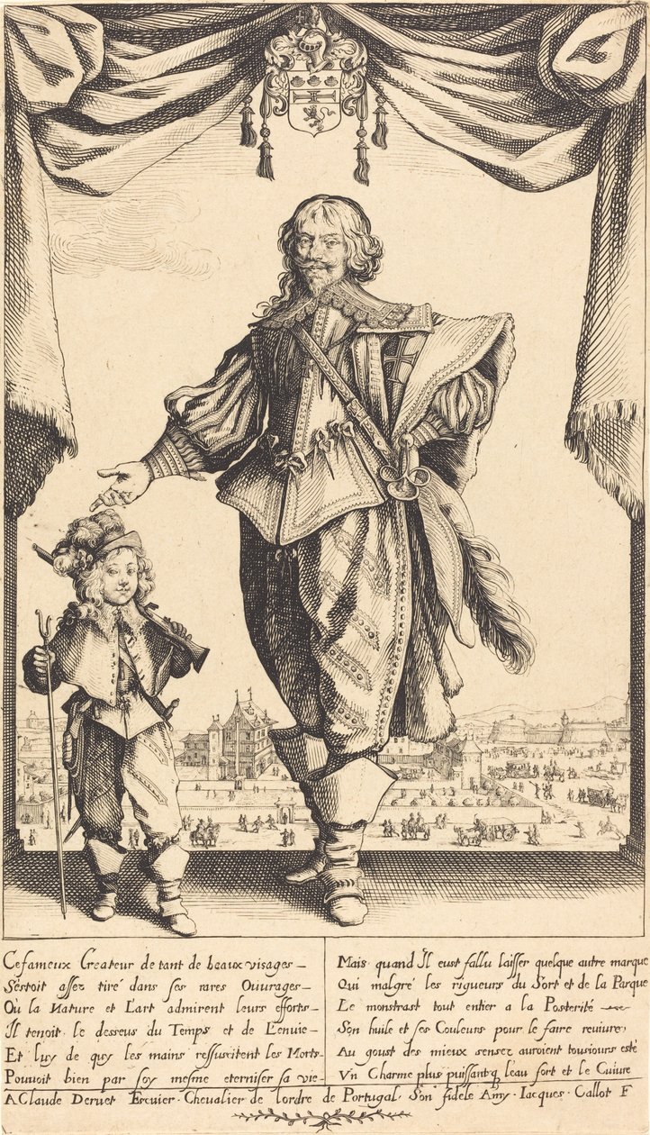 Claude Deruet és fia, Jean alkotó: Jacques Callot