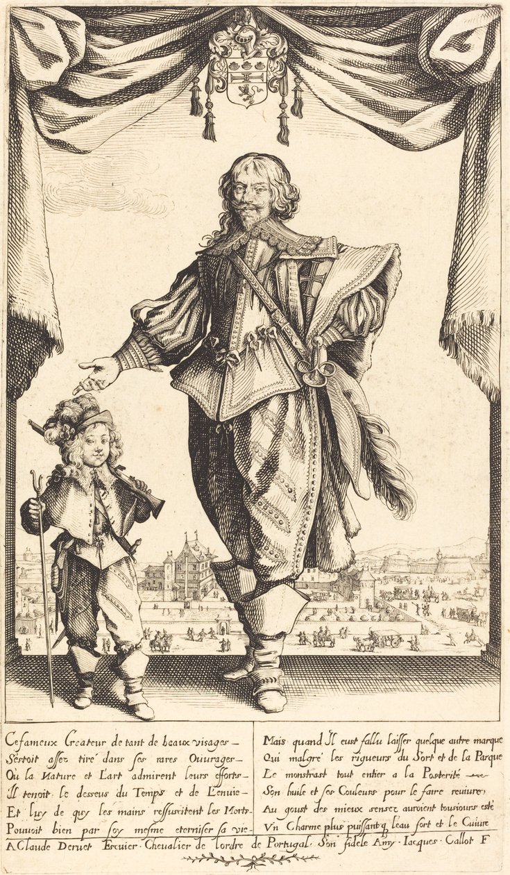 Claude Deruet és fia, Jean alkotó: Jacques Callot