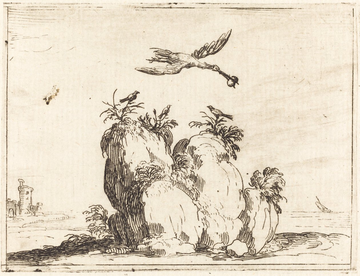 Daru repülés alkotó: Jacques Callot